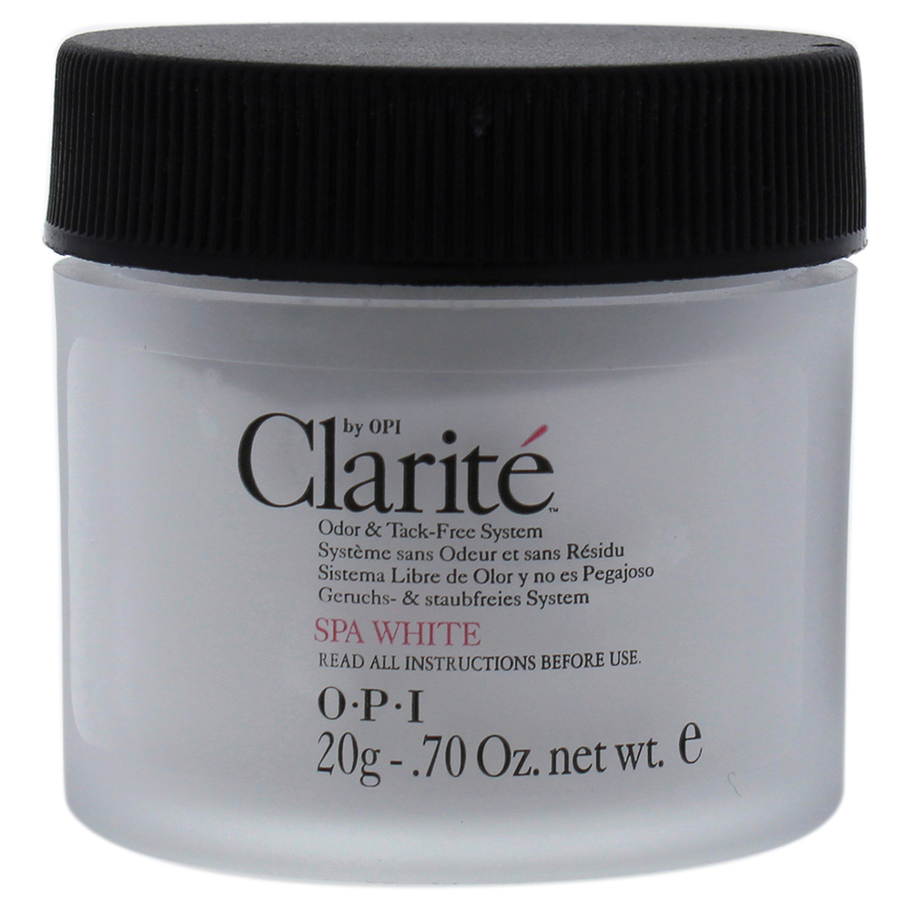 55-201831 OPI CLARITE POWDER SPA WHITE 0.7OZ